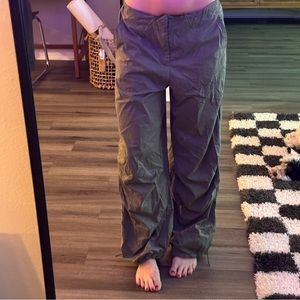 zara parachute pants
